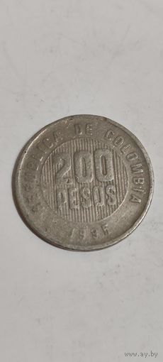Колумбия 200 песос 1995