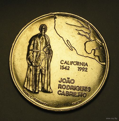 Португалия, 200 Эск. 1992 Калифорния
