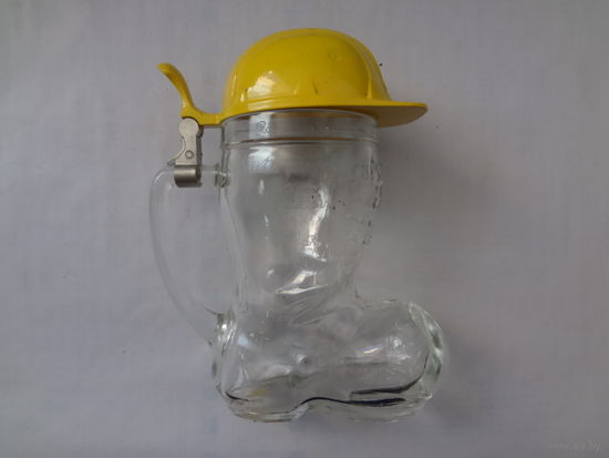 Пивная кружка Сапог + каска.