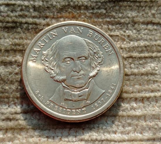 Werty71 США 1 доллар 2008 D 8-й Президент США Мартин Ван Бюрен 1837-1841