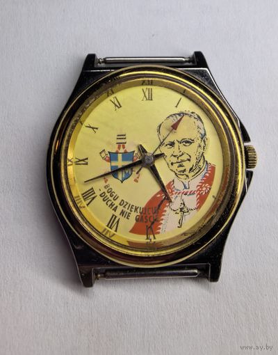 Часы . Папа римский . Идут . С рубля без МЦ. Всё с рубля без МЦ.