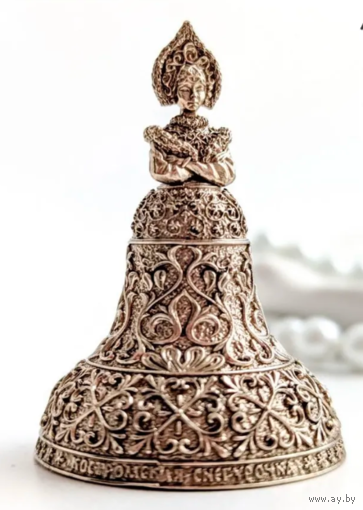 Колокольчик Костромская Снегурочка Бронза