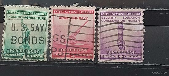 РАСПРОДАЖА. США 1940г. Полная серия. Гаш.