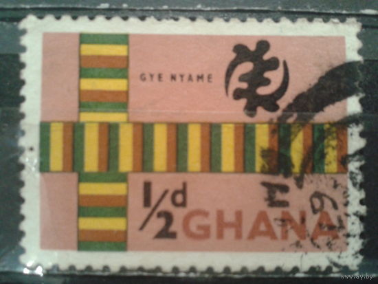 Гана, 1959. Стандарт. Символ "Всемогущества Божьего"