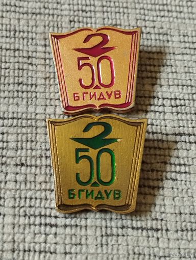 50 лет БГИДУВ ( г.Минск, 1981 г ).