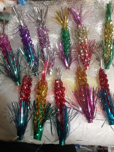 Елочное украшение СССР кукурузка