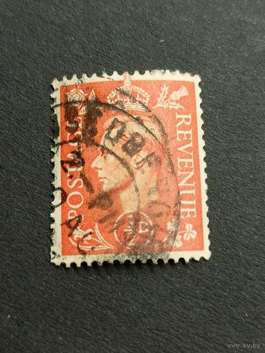 Великобритания 1951. Король Георг VI. Новые цвета