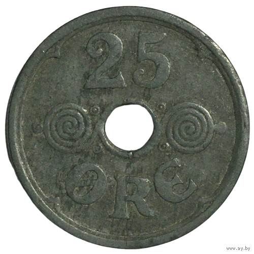Дания 25 эре, 1941