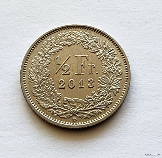 Швейцария 1/2 франка, 2013