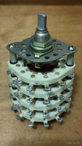 Переключатель галетный на керамике 5п8н. 1967г