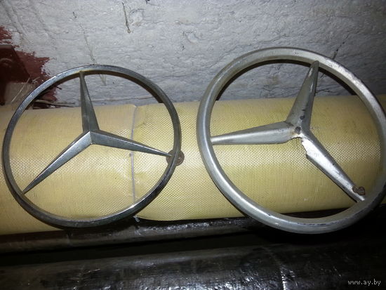 Значек на капот на грузовой авто Mercedes 410 т1, 2.9 л, дизель, 1992