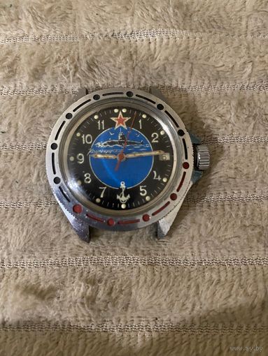 Часы Восток командирские с рубля без мпц!