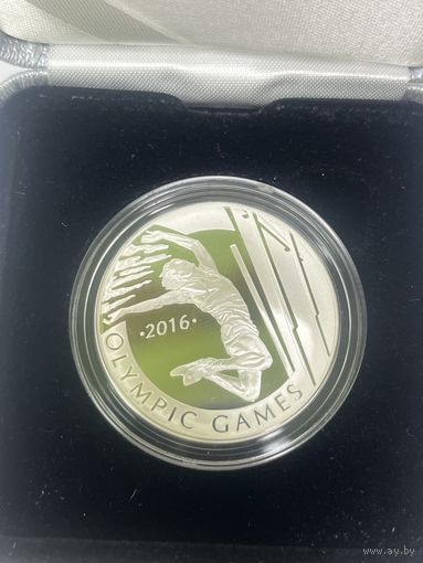 100 тенге, выпущенная Национальным банком Казахстана в 2013 году, посвященная XXXI летним Олимпийским играм 2016 года в Рио-де-Жанейро