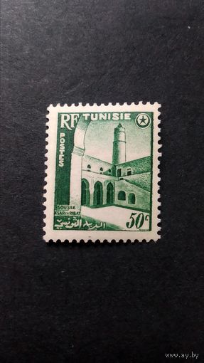 Французский Тунис\451с\ТУНИС стандарт  1954 архитектура