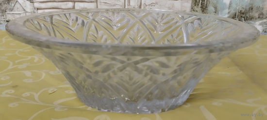 Конфетница, фруктовница, хрусталь.