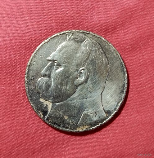 10 злотых 1935 Пилсудский