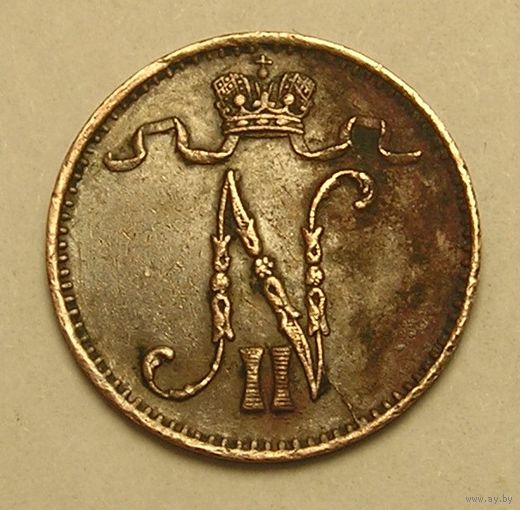 Русс. Финляндия 1 Пенни 1902