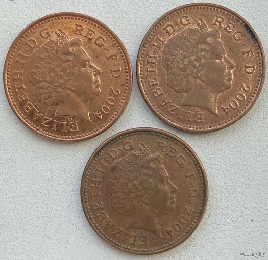 Великобритания 1 пенни 2004 г. Цена за 1 шт.