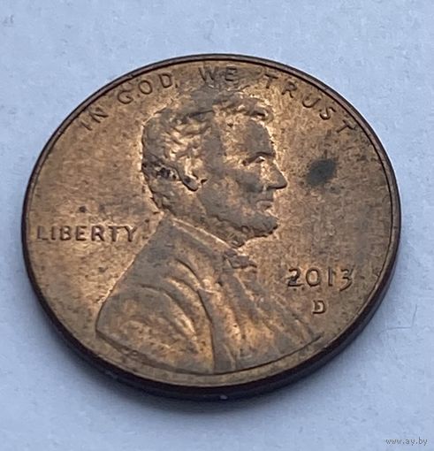 1 цент 2013 г., США