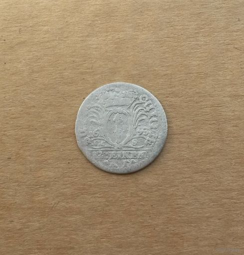 Бранденбург-Пруссия, 1/12 талера 1693 г., серебро, Фридрих III (курфюрст с 1688, в 1701-1713 король Пруссии Фридрих I)