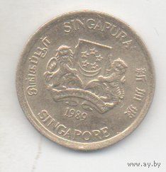 РЕСПУБЛИКА СИНГАПУР. 5 ЦЕНТОВ 1989
