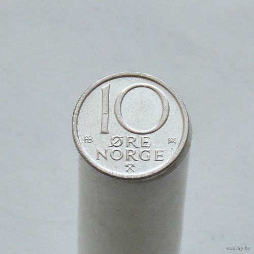 Норвегия 10 эре 1974