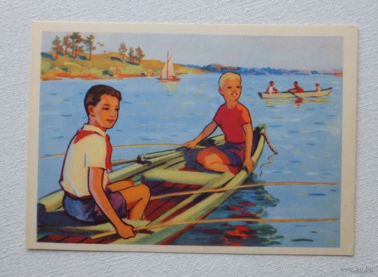 Качелаев пионер 1961 10х15 см