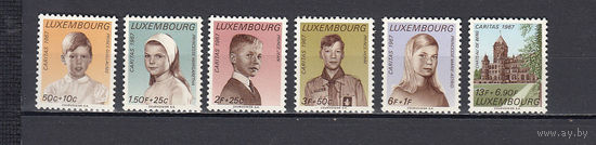 Дети. Люксембург. 1967. 6 марок. Michel N 759-764 (2,5 е).