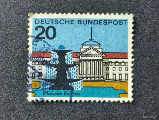 Германия 1964. Столицы земель Федеративной Республики Германия. Курхаус, Висбаден