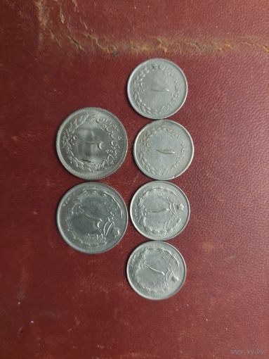 Монеты иран 6 шт