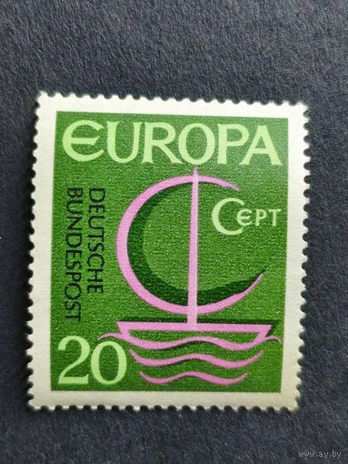 Германия 1966. Европа (C.E.P.T.) 1966 - Корабль