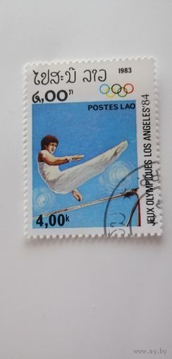 Лаос 1983.  Олимпийские игры - Лос-Анджелес, США