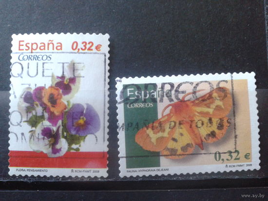 Испания 2009 Флора и фауна Полная серия Михель-1,4 евро гаш
