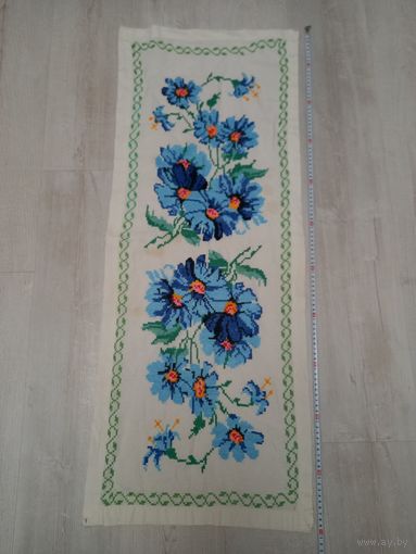 Вышивка салфетка старинная