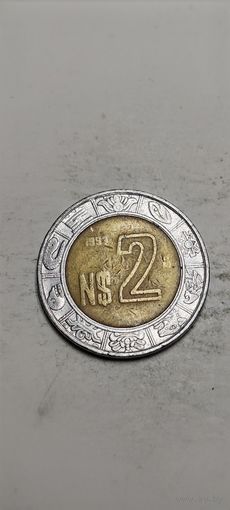 Мексика 2 цент 1993