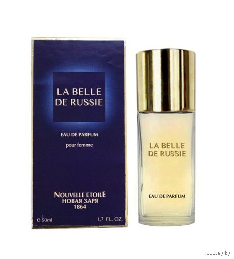НОВАЯ ЗАРЯ Русская красавица (La Belle de Russie) Парфюмированная вода (EDP) 50мл