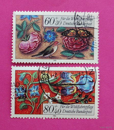 ФРГ. Миниатюры. ( 2 марки ) 1985 года. 8-9.