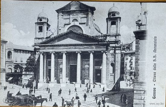 Открытка Италия Дженова