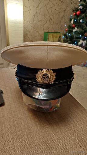 Фуражка Офицер ВМФ Россия, 200 лотов с 1 рубля,5 дней!