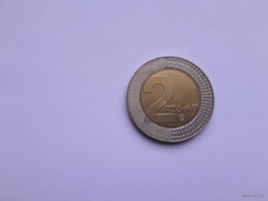 2 лари 2006 года. Грузия.