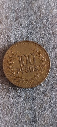 Колумбия 100 песос 2007