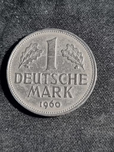 Германия (ФРГ) 1 марка 1960 G