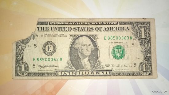 США 1 доллар 1995г
