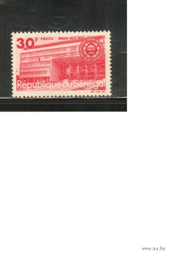 Сенегал-1968 (Мих.373) **  ,Конгрессхолл в Дакаре (одиночка)