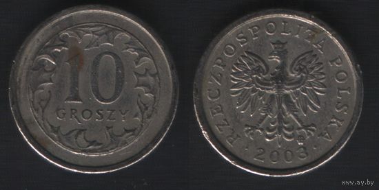 Польша y279 10 грош 2003 год (mw) (_alb2