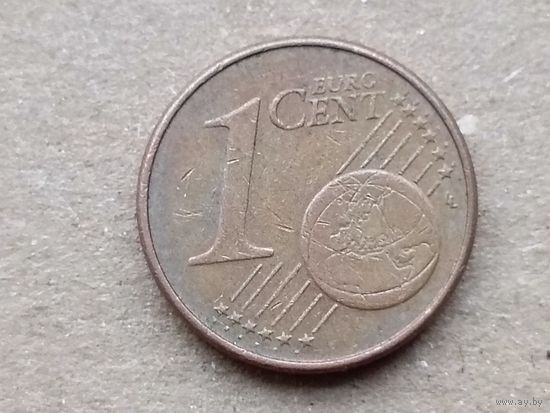 Германия 1 евроцент, 2007"A". (U-обм)