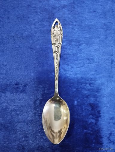 Кофейная ложка, США. Серебро. 925-я проба. N6