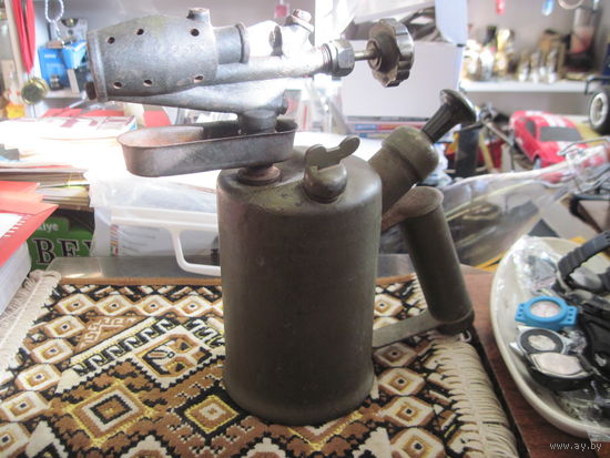 Лампа паяльная армейская.