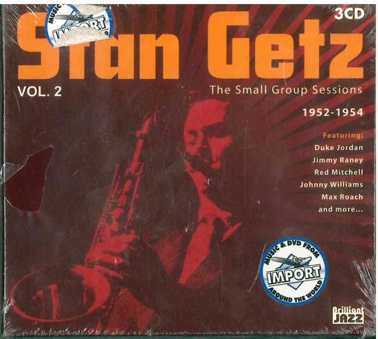 3CD- Stan Getz: Small Group Sessions Vol.2 - 1952-1954'