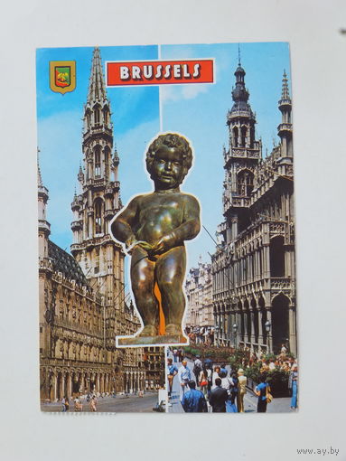 Писающий мальчик Бельгия 1998 10х15 см